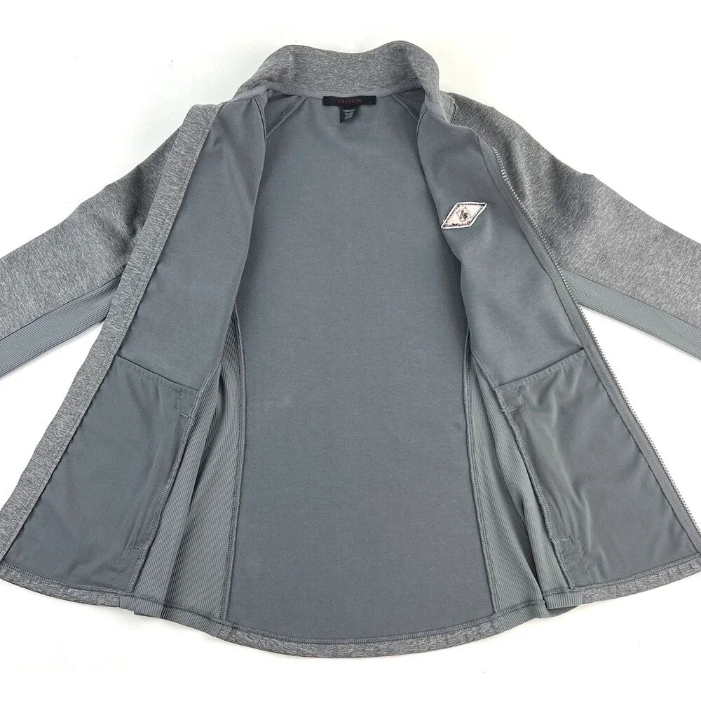 Greyson Sequoia Melange Full Zip Performance Jacket Womens M Indian Creek CC